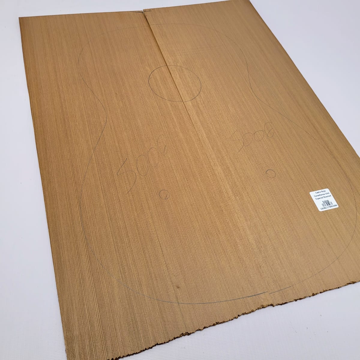 Madera para Tapa Armónica REF: 5006 para Guitarra de Cedro Rojo Canadiense Calidad AAA Especial Roasted6