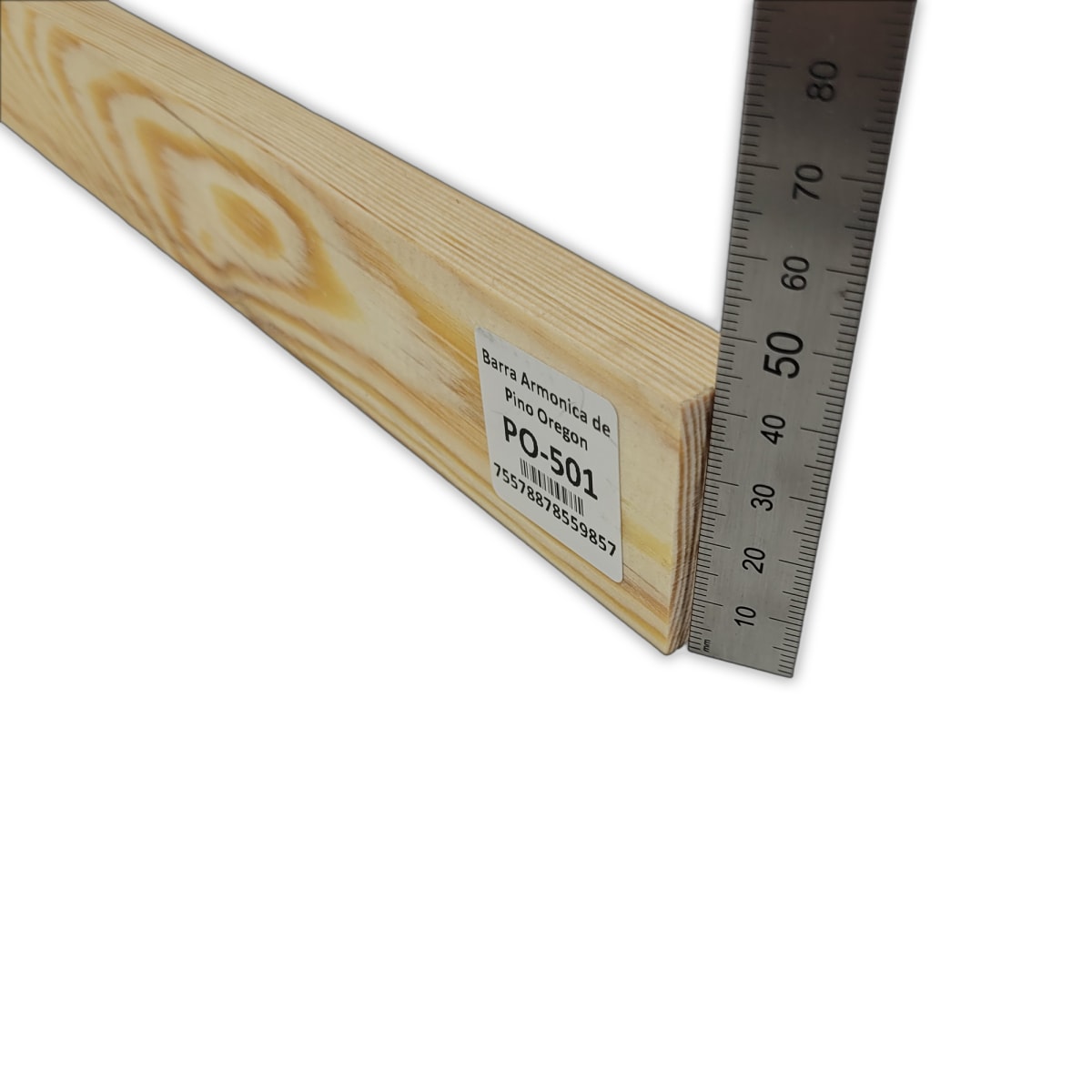 Barra Armonica PO-501 de Pino Oregon Canadiense para Armado Interno4