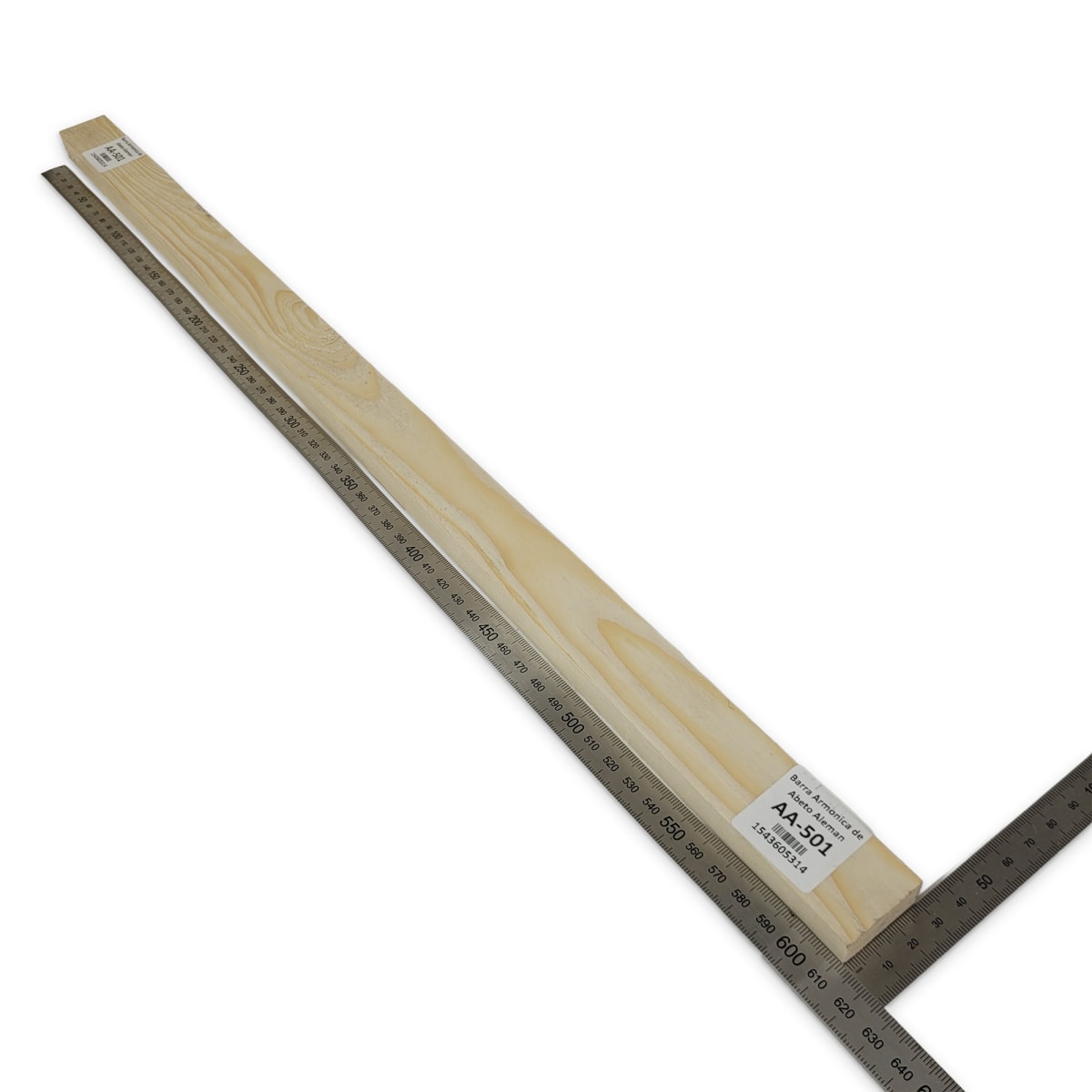 Barra Armonica AA-501 de Abeto Alemán para Armado Interno2