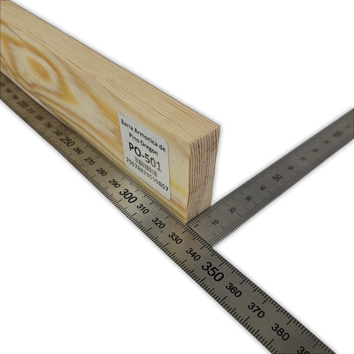 Barra Armonica PO-501 de Pino Oregon Canadiense para Armado Interno3