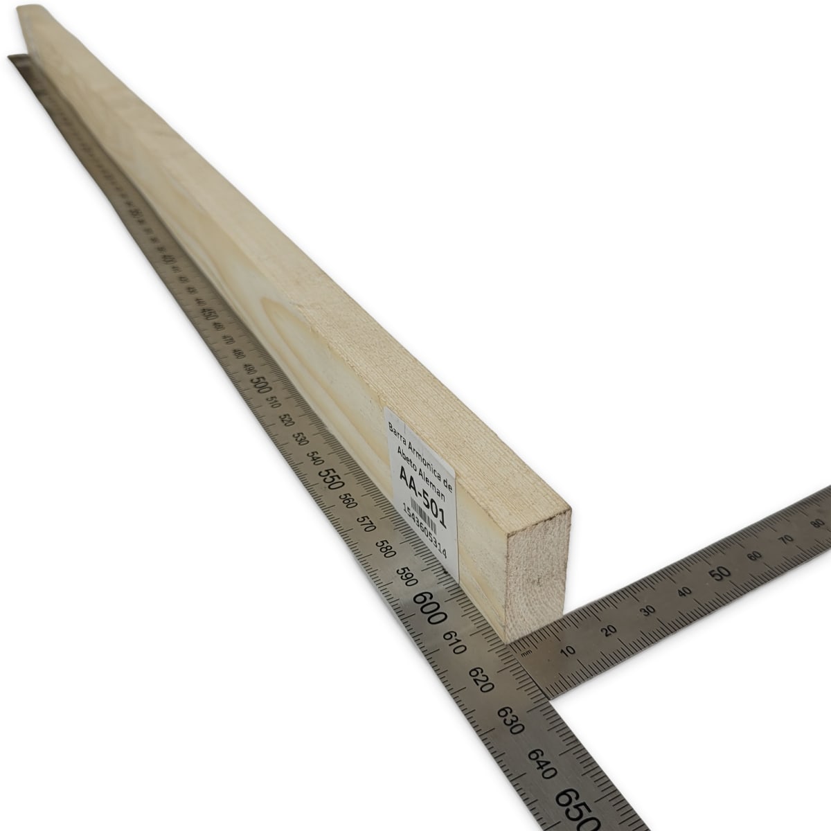 Barra Armonica AA-501 de Abeto Alemán para Armado Interno3