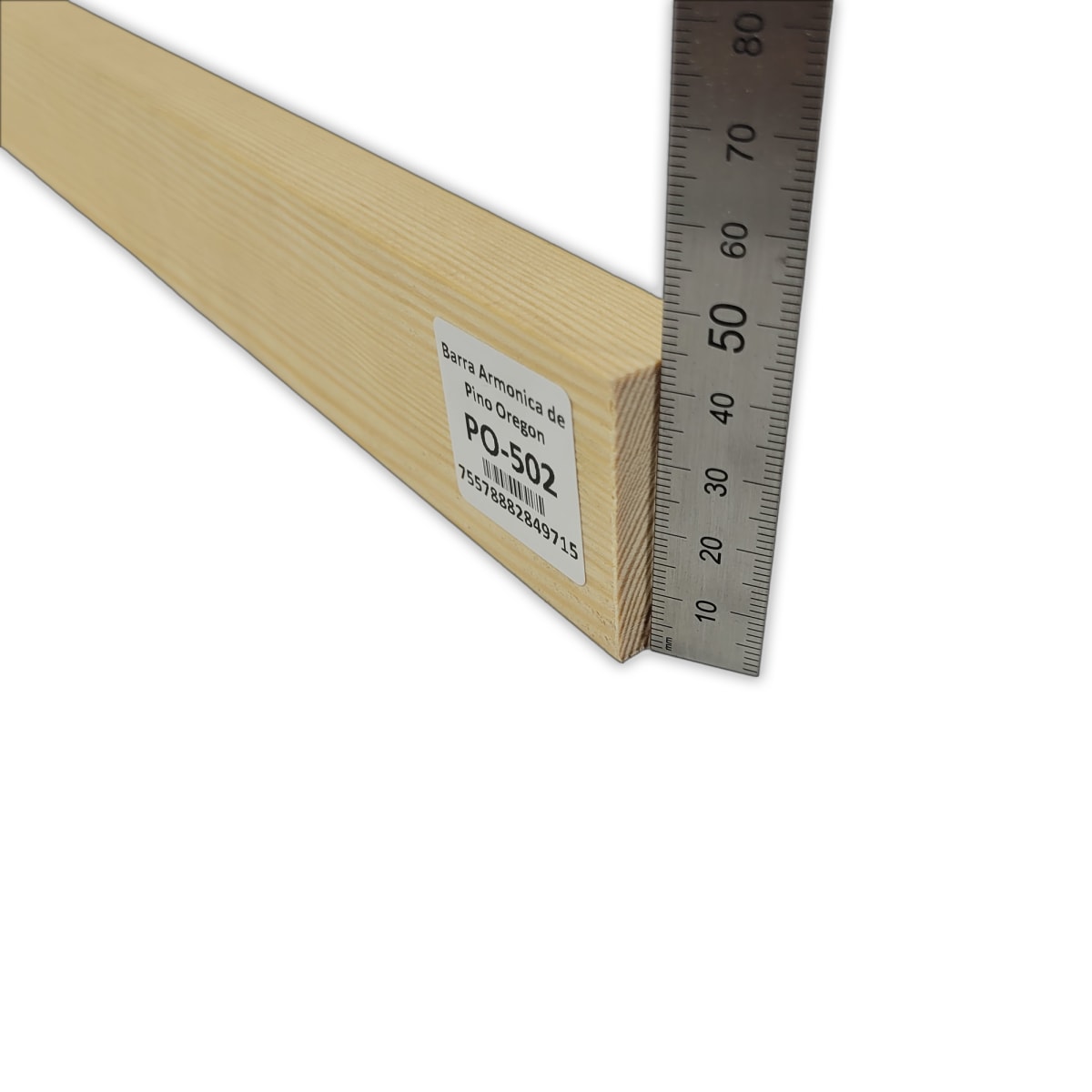 Barra Armonica PO-502 de Pino Oregon Canadiense para Armado Interno4