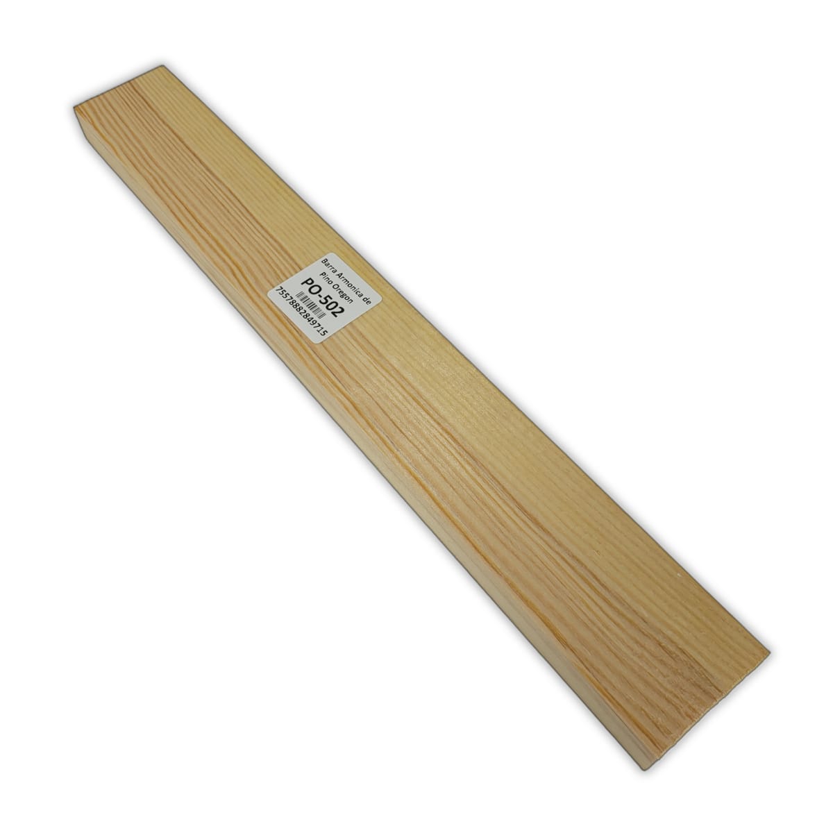 Barra Armonica PO-502 de Pino Oregon Canadiense para Armado Interno5