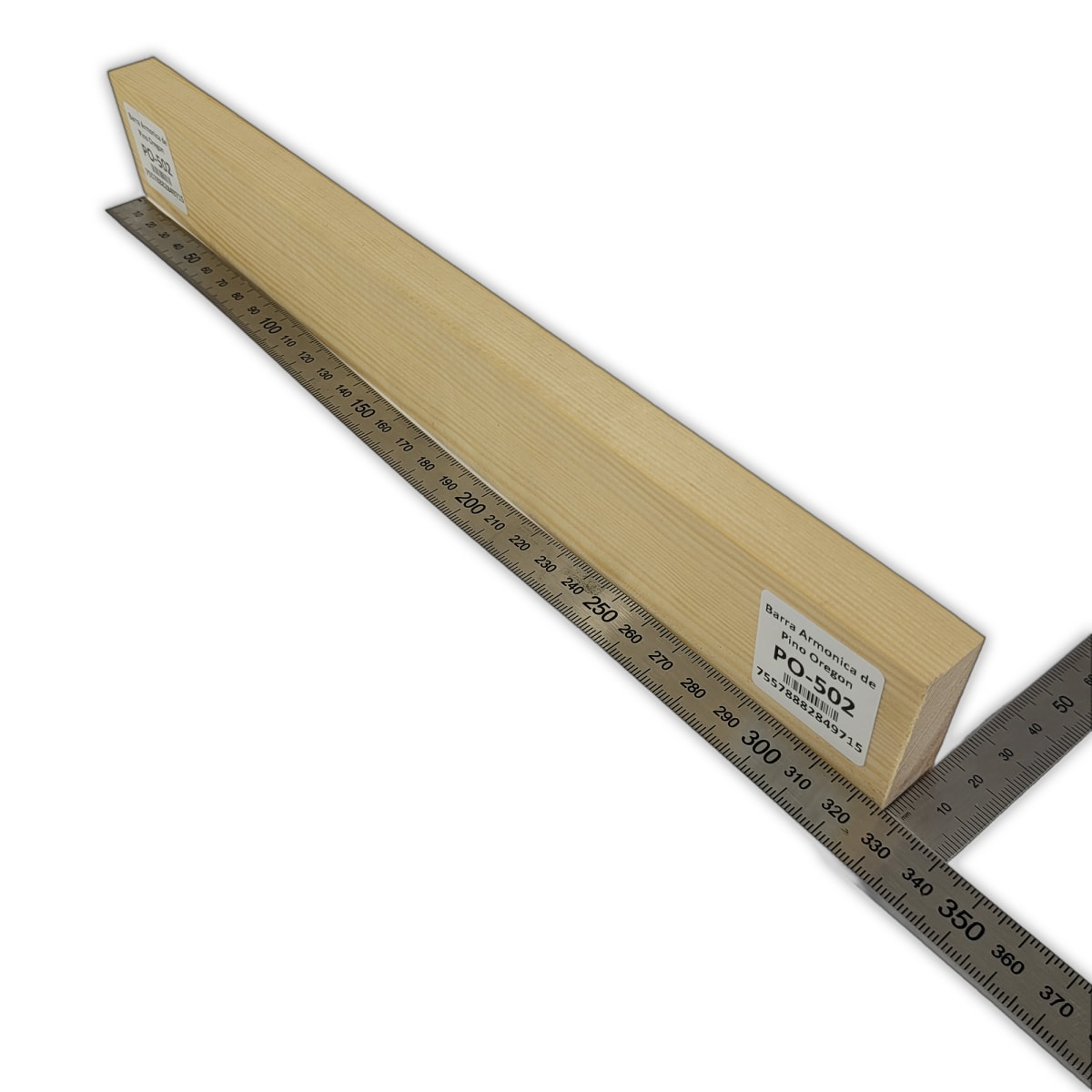 Barra Armonica PO-502 de Pino Oregon Canadiense para Armado Interno2