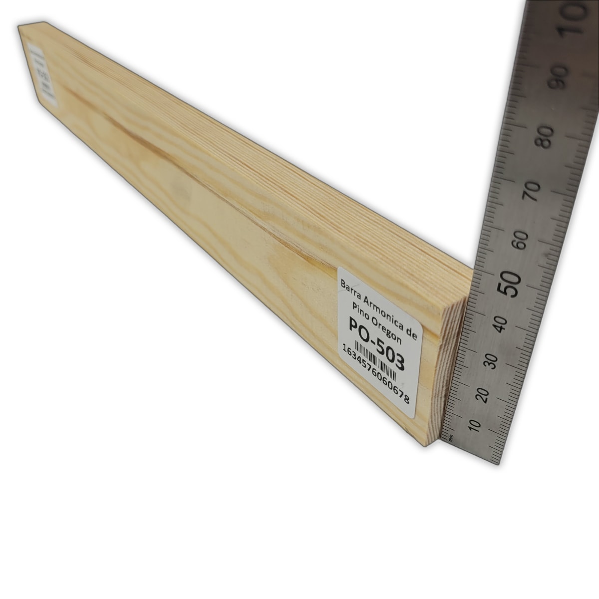 Barra Armonica PO-503 de Pino Oregon Canadiense para Armado Interno4