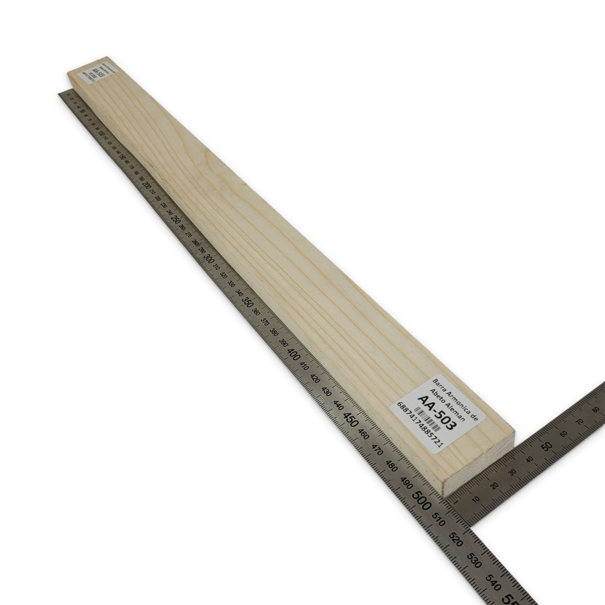 Barra Armonica AA-503 de Abeto Alemán para Armado Interno2