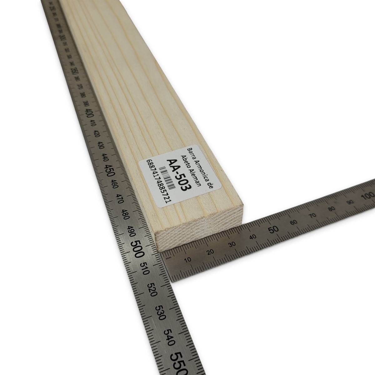 Barra Armonica AA-503 de Abeto Alemán para Armado Interno4