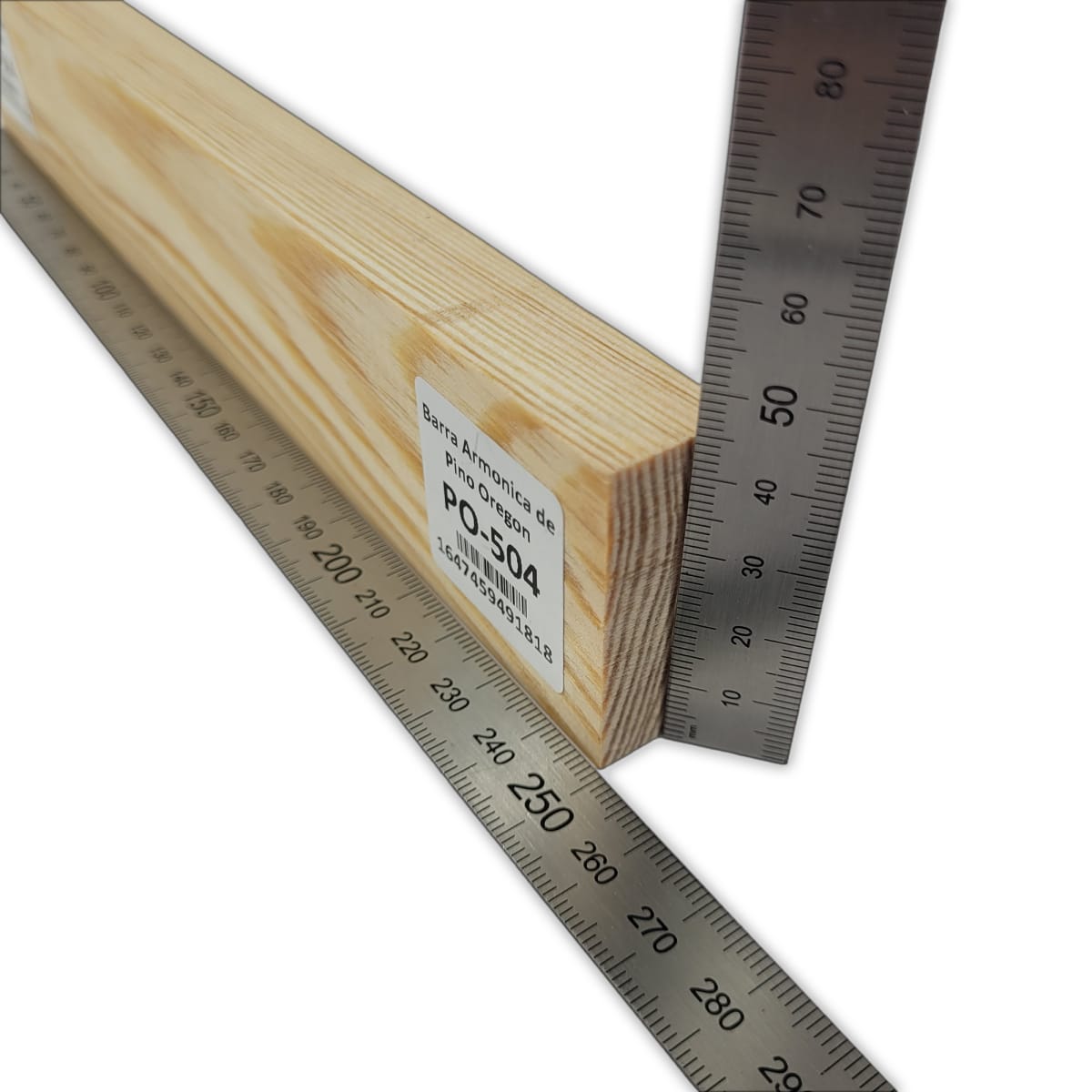 Barra Armonica PO-504 de Pino Oregon Canadiense para Armado Interno2