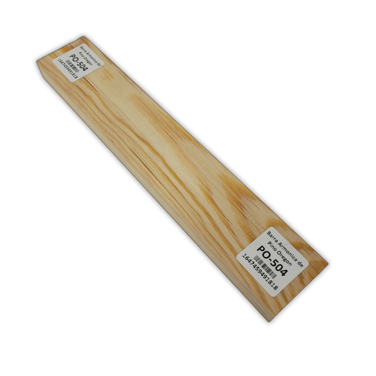 Barra Armonica PO-504 de Pino Oregon Canadiense para Armado Interno 0