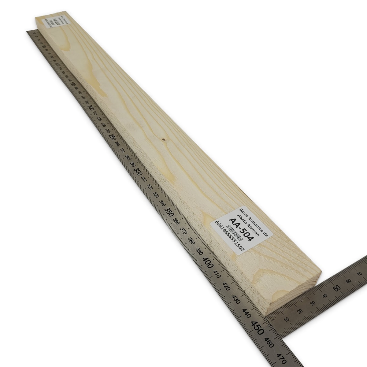 Barra Armonica AA-504 de Abeto Alemán para Armado Interno2