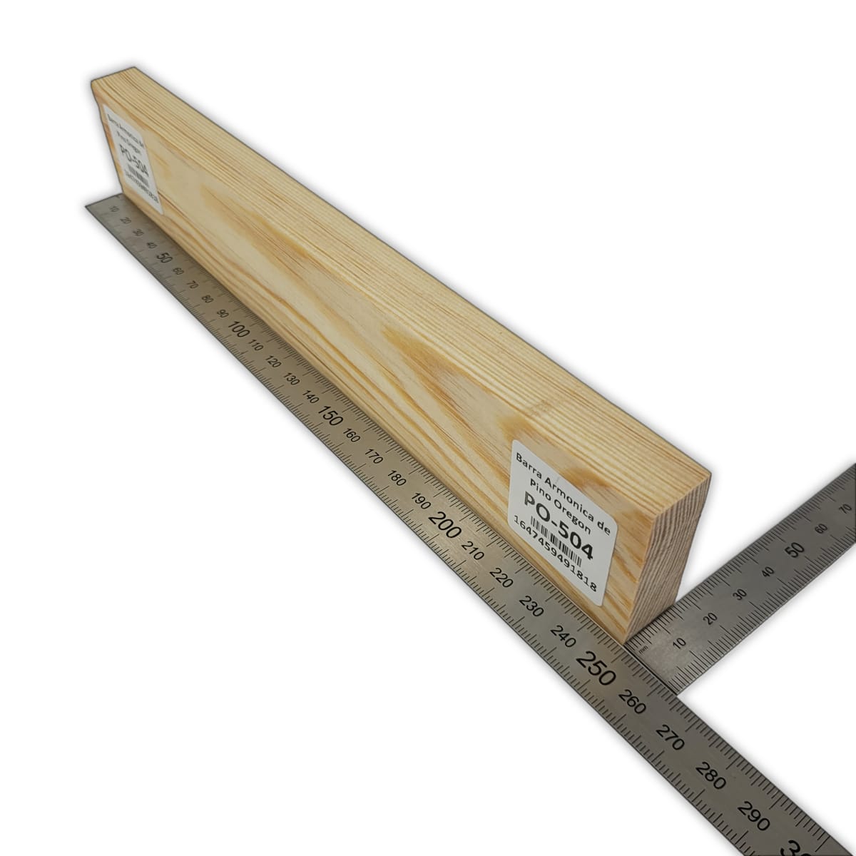 Barra Armonica PO-504 de Pino Oregon Canadiense para Armado Interno3