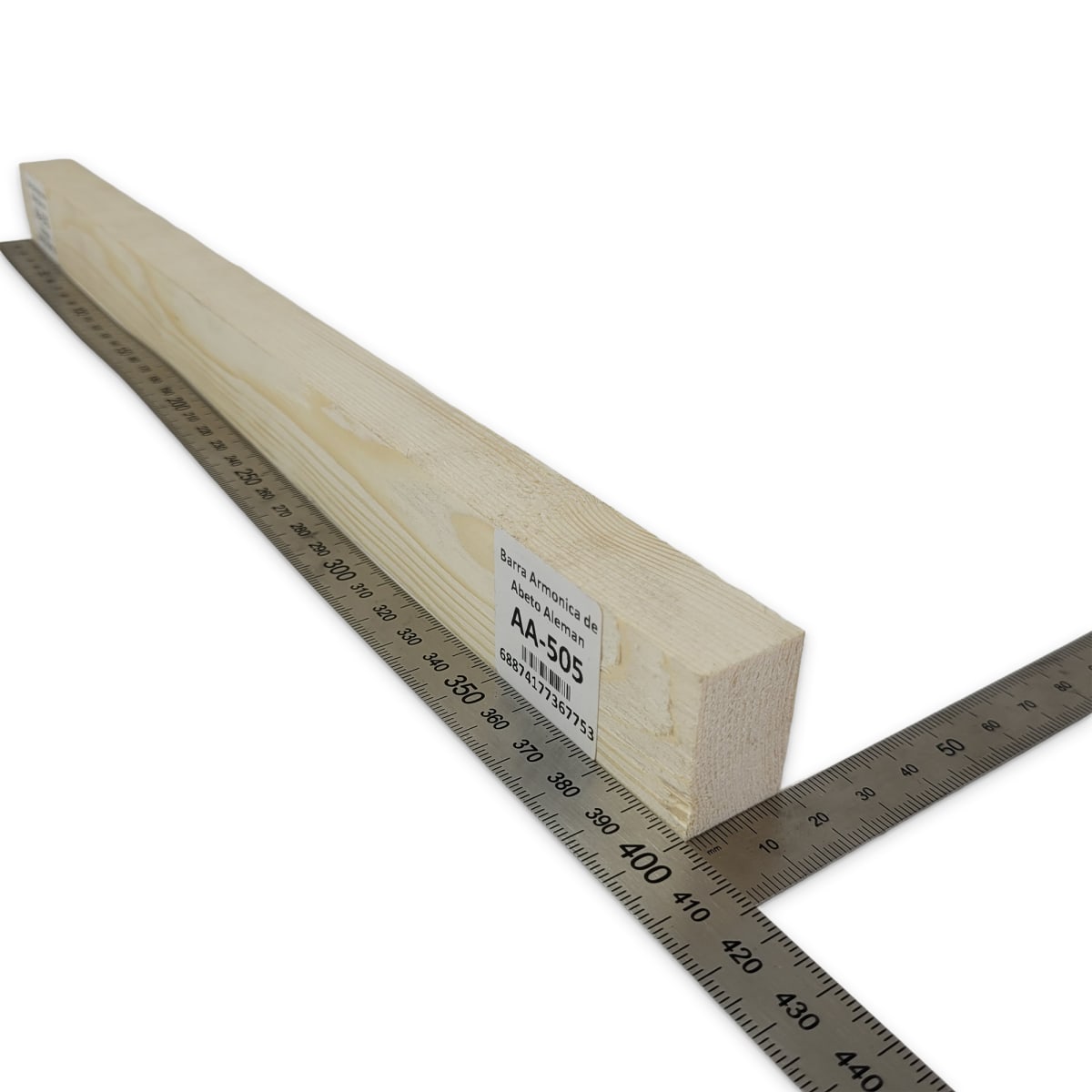 Barra Armonica AA-505 de Abeto Alemán para Armado Interno3