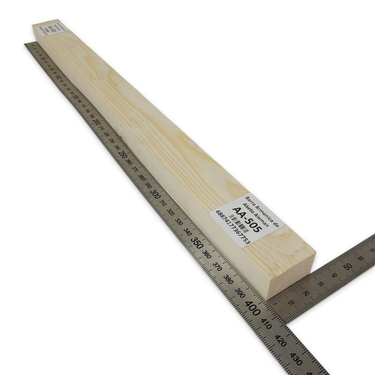 Barra Armonica AA-505 de Abeto Alemán para Armado Interno2
