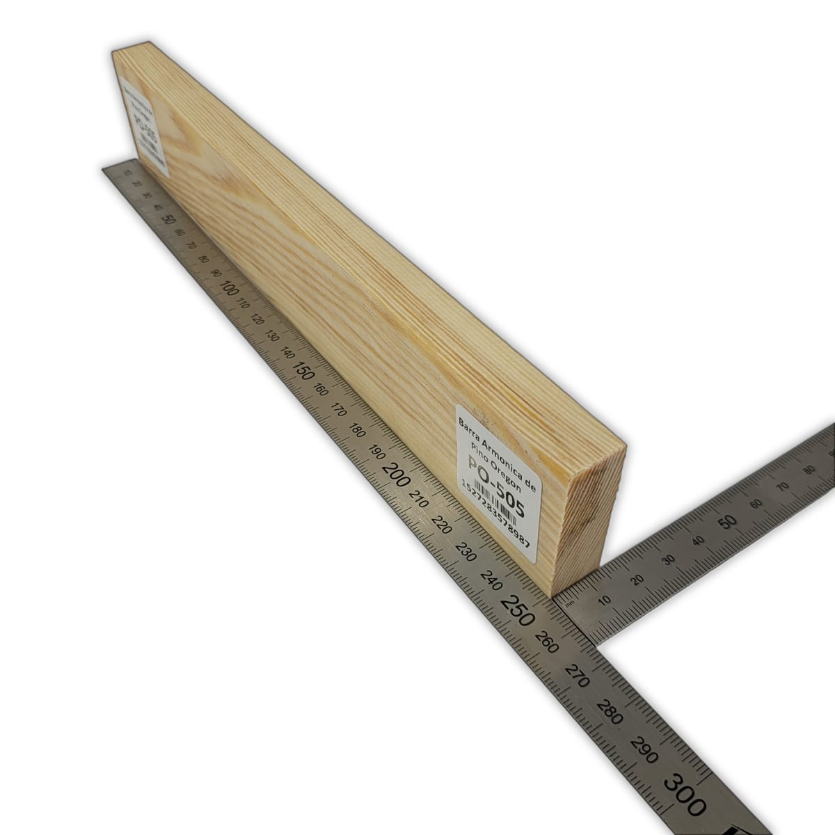 Barra Armonica PO-505 de Pino Oregon Canadiense para Armado Interno2