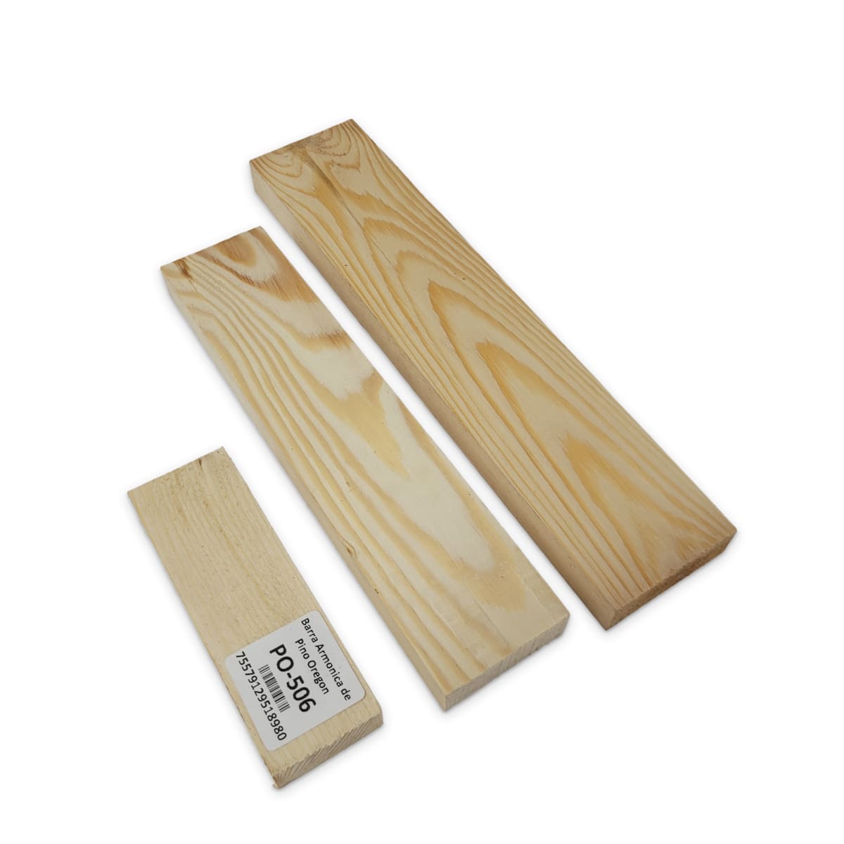 Barra Armonica PO-506 de Pino Oregon Canadiense para Armado Interno 0