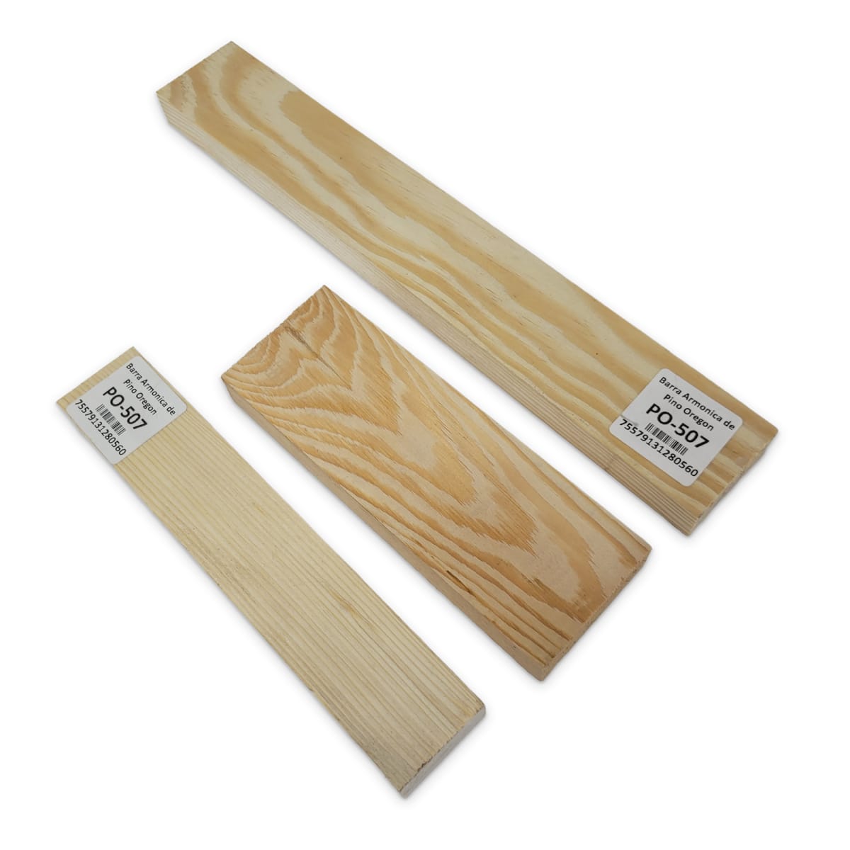 Barra Armonica PO-507 de Pino Oregon Canadiense para Armado Interno5