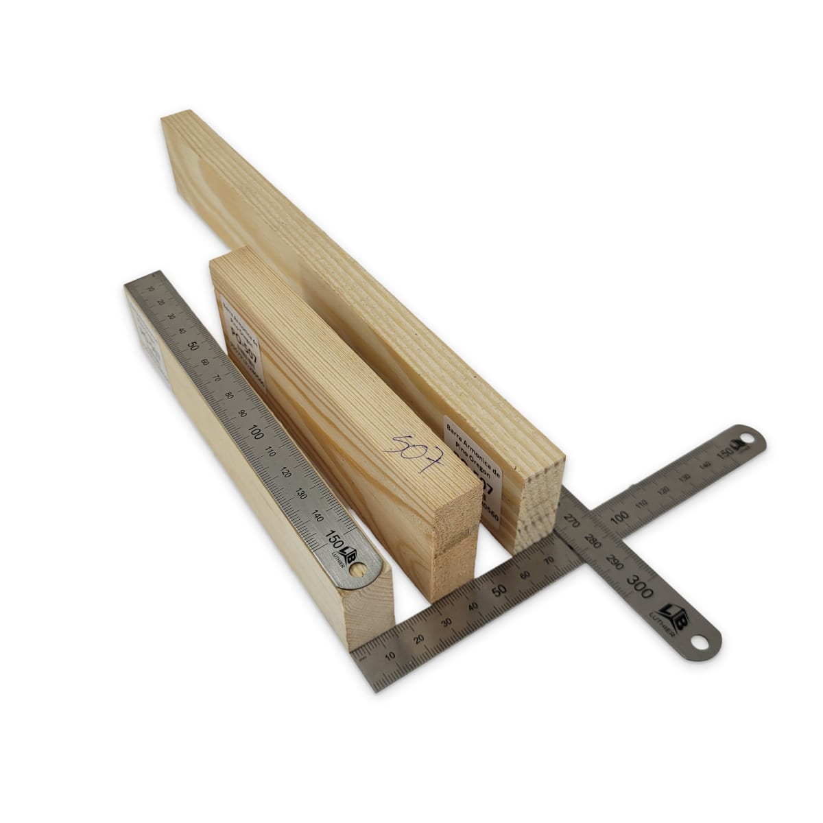 Barra Armonica PO-507 de Pino Oregon Canadiense para Armado Interno2
