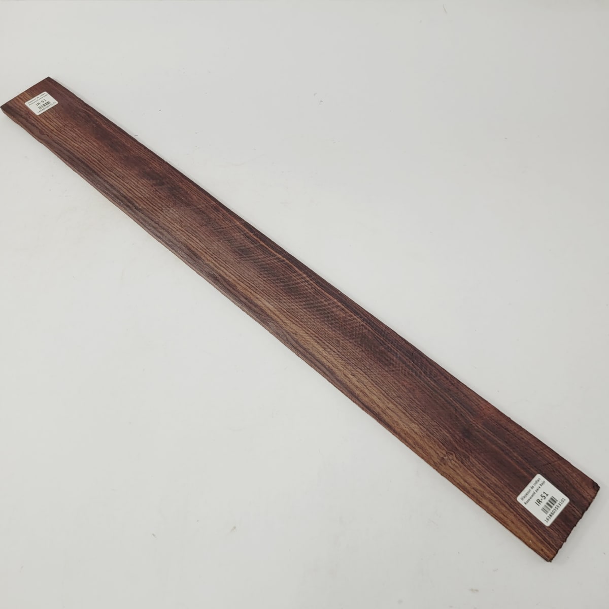 Pieza Unica IR-51 de Indian Rosewood Especial (Palosanto de la India) para Diapason de Bajo  / Corte Radial4
