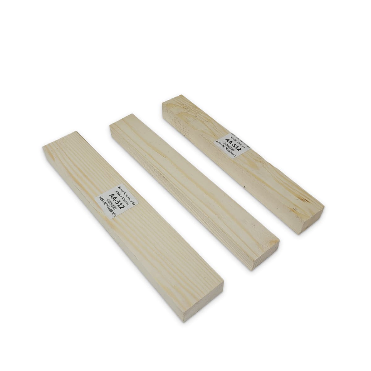 Set de 3 Barras Armonicas AA-512 de Abeto Aleman para Armado Interno4