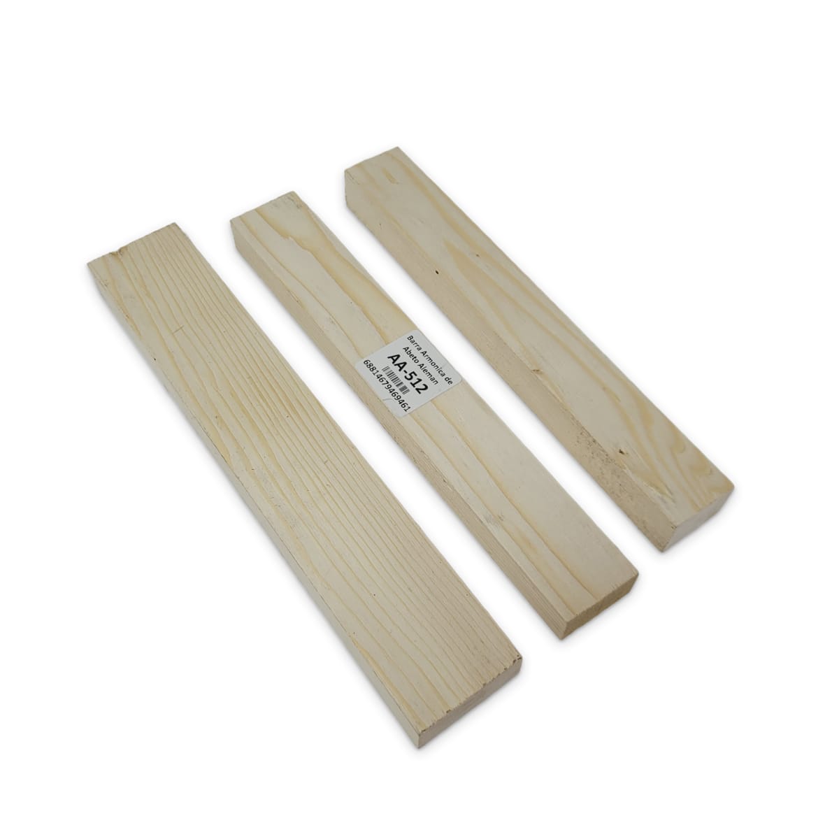 Set de 3 Barras Armonicas AA-512 de Abeto Aleman para Armado Interno 0