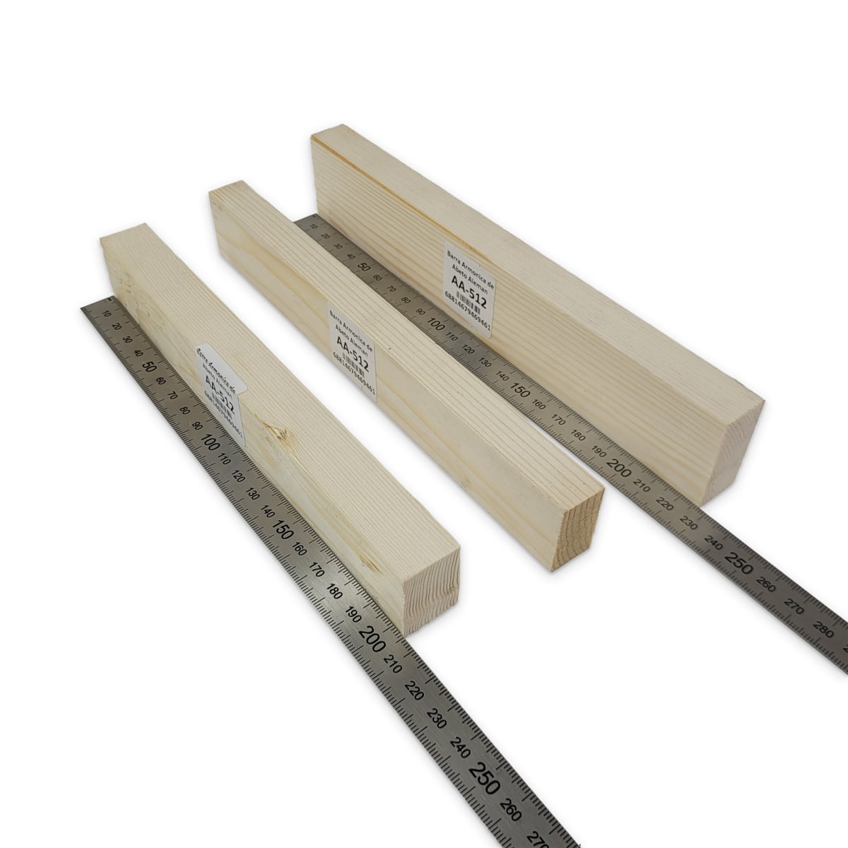 Set de 3 Barras Armonicas AA-512 de Abeto Aleman para Armado Interno2