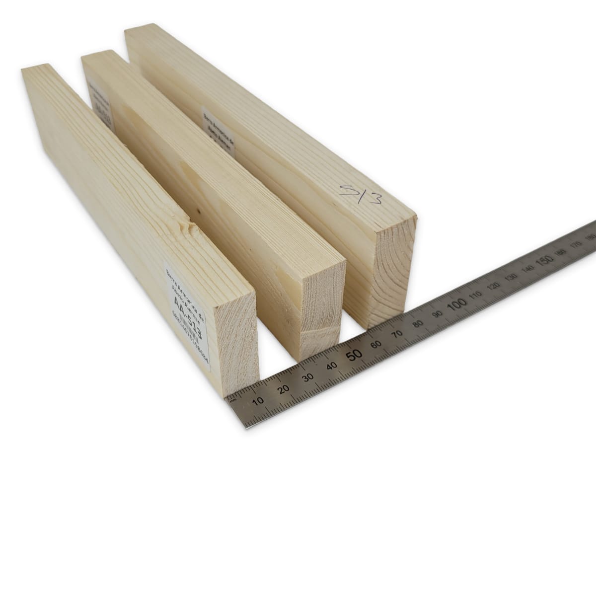 Set de 3 Barras Armonicas AA-513 de Abeto Aleman para Armado Interno3
