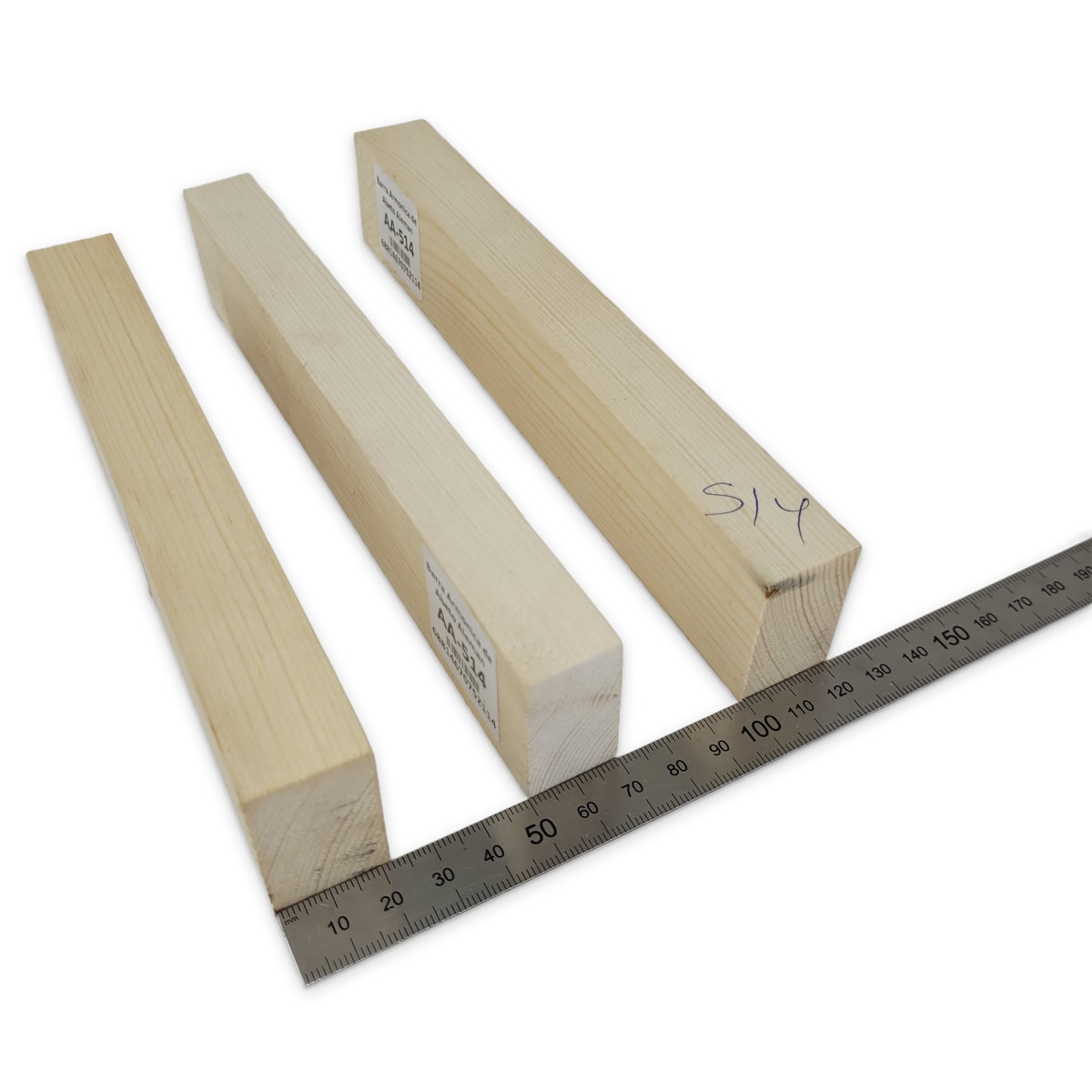 Set de 3 Barras Armonicas AA-514 de Abeto Aleman para Armado Interno4