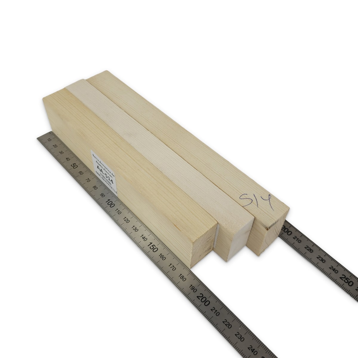Set de 3 Barras Armonicas AA-514 de Abeto Aleman para Armado Interno2