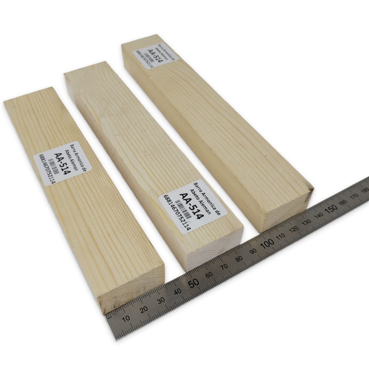 Set de 3 Barras Armonicas AA-514 de Abeto Aleman para Armado Interno3