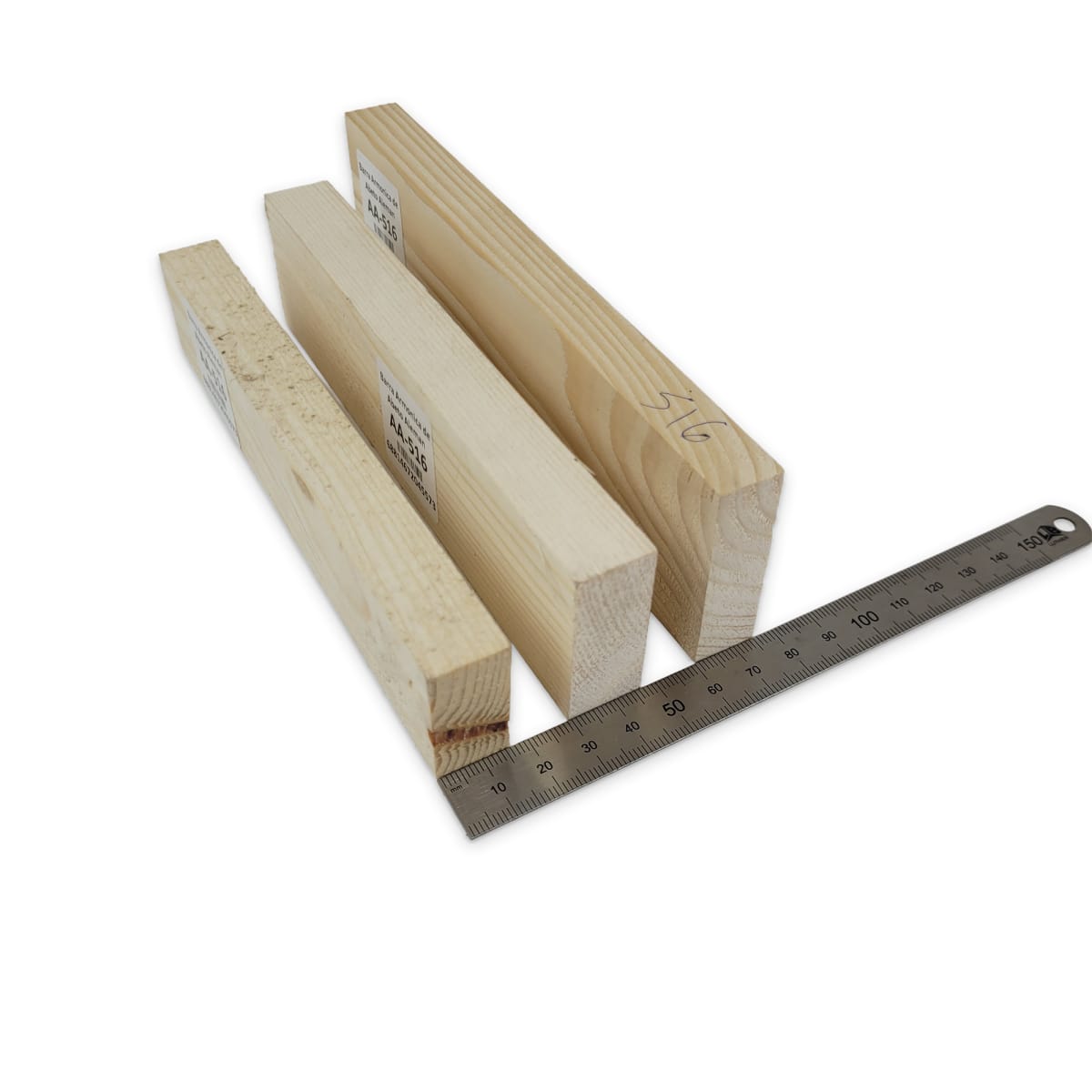 Set de 3 Barras Armonicas AA-516 de Abeto Aleman para Armado Interno3