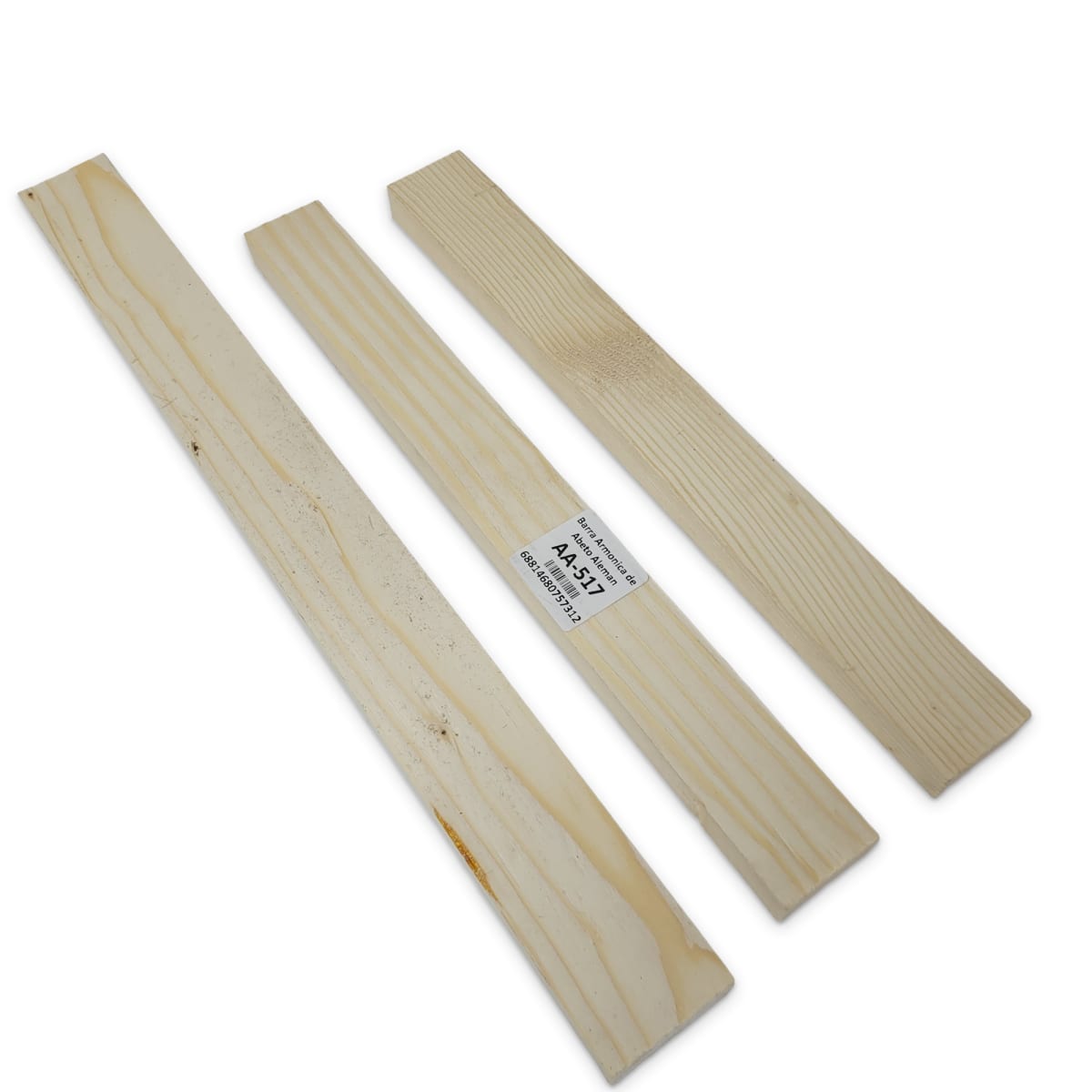 Set de 3 Barras Armonicas AA-517 de Abeto Aleman para Armado Interno5