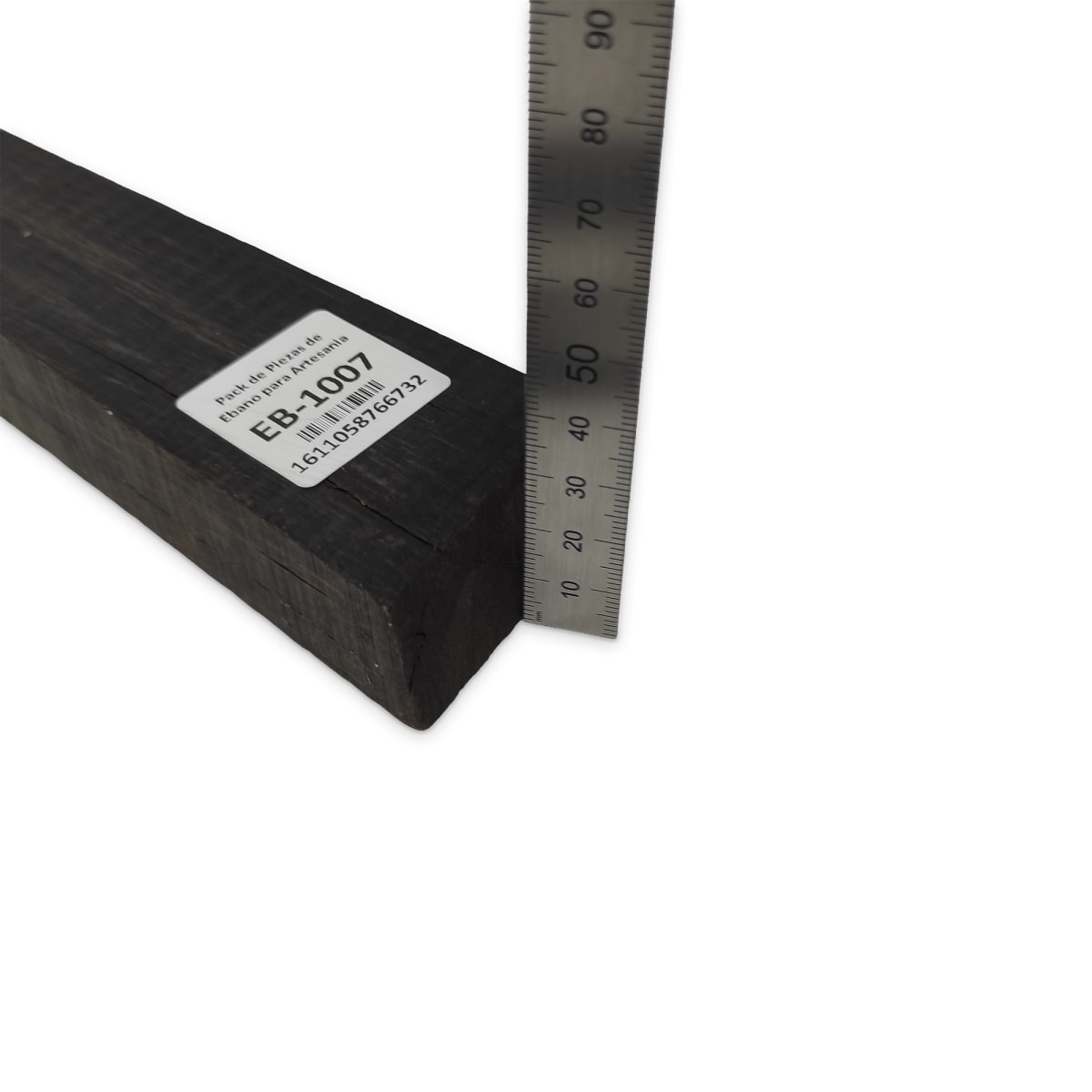 Set de 3 Piezas EB-1007 de Ebano Negro para Artesania5