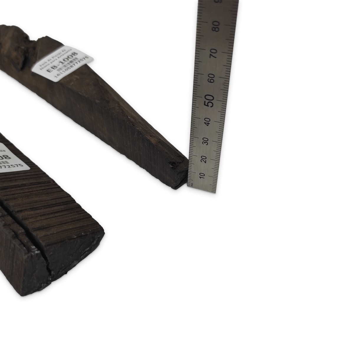 Set de 3 Piezas EB-1008 de Ebano Negro para Artesania5