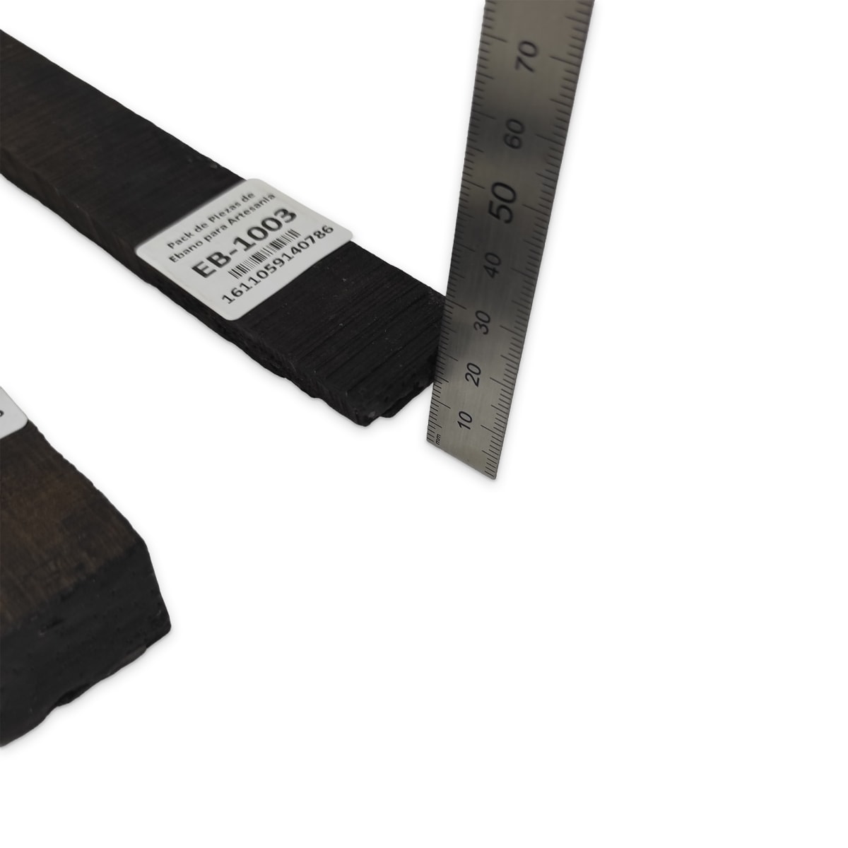 Set de 3 Piezas EB-1003 de Ebano Negro para Artesania5