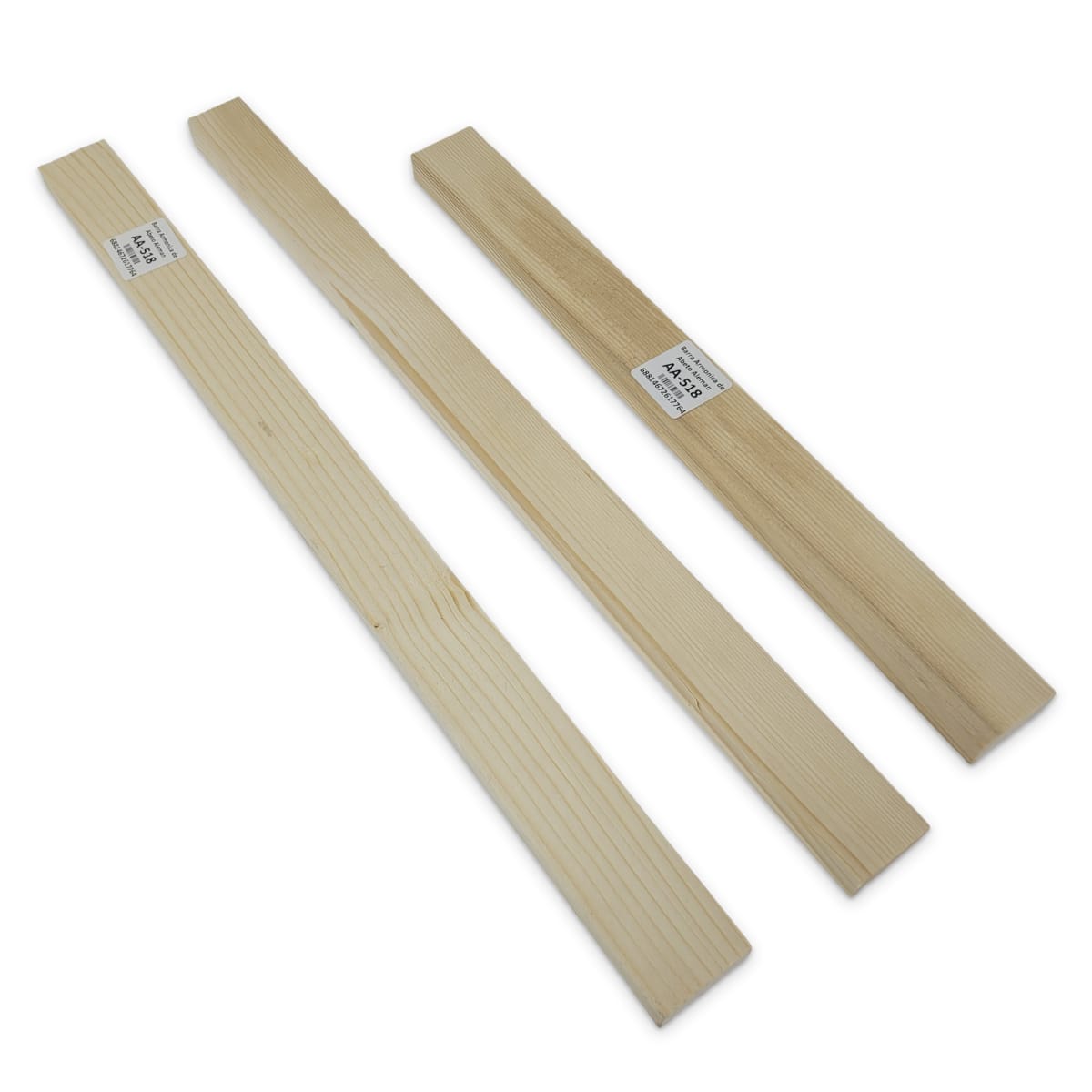 Set de 3 Barras Armonicas AA-518 de Abeto Aleman para Armado Interno 0