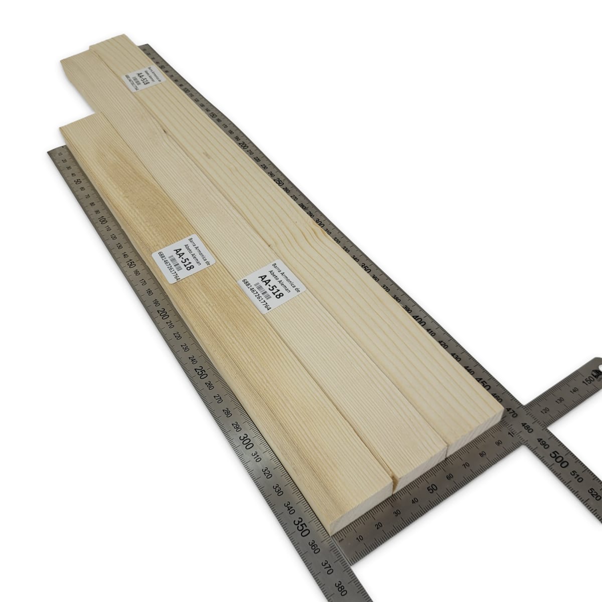 Set de 3 Barras Armonicas AA-518 de Abeto Aleman para Armado Interno2