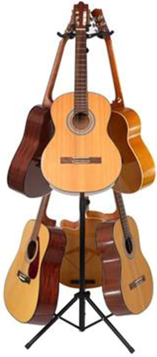 Stand o pedestal para 6 Guitarras y otros instrumentos musicales 5