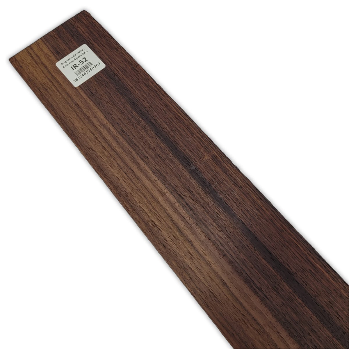 Diapason de Bajo IR-52 de Indian Rosewood Especial (Palosanto de la India) Corte Radial3