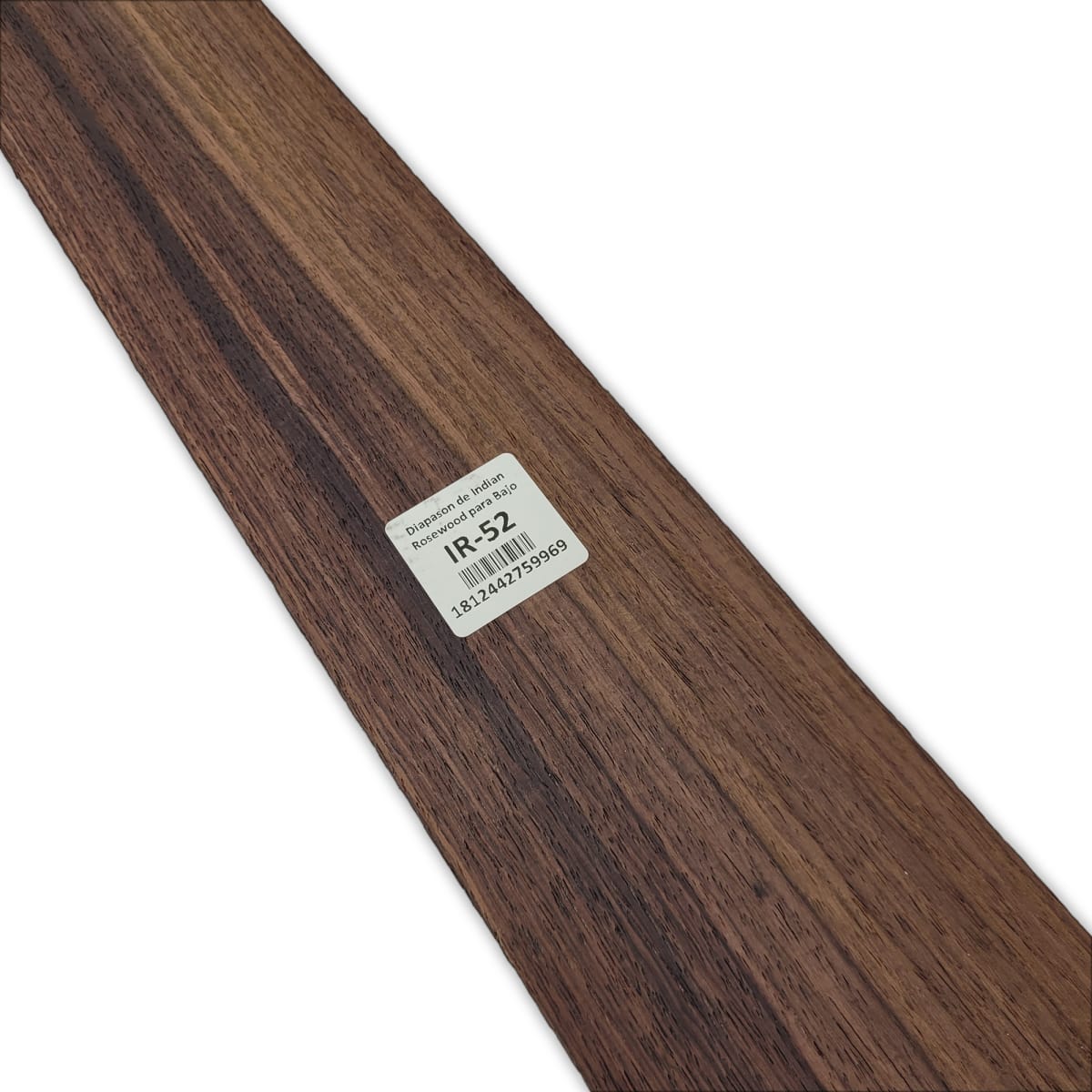 Diapason de Bajo IR-52 de Indian Rosewood Especial (Palosanto de la India) Corte Radial4