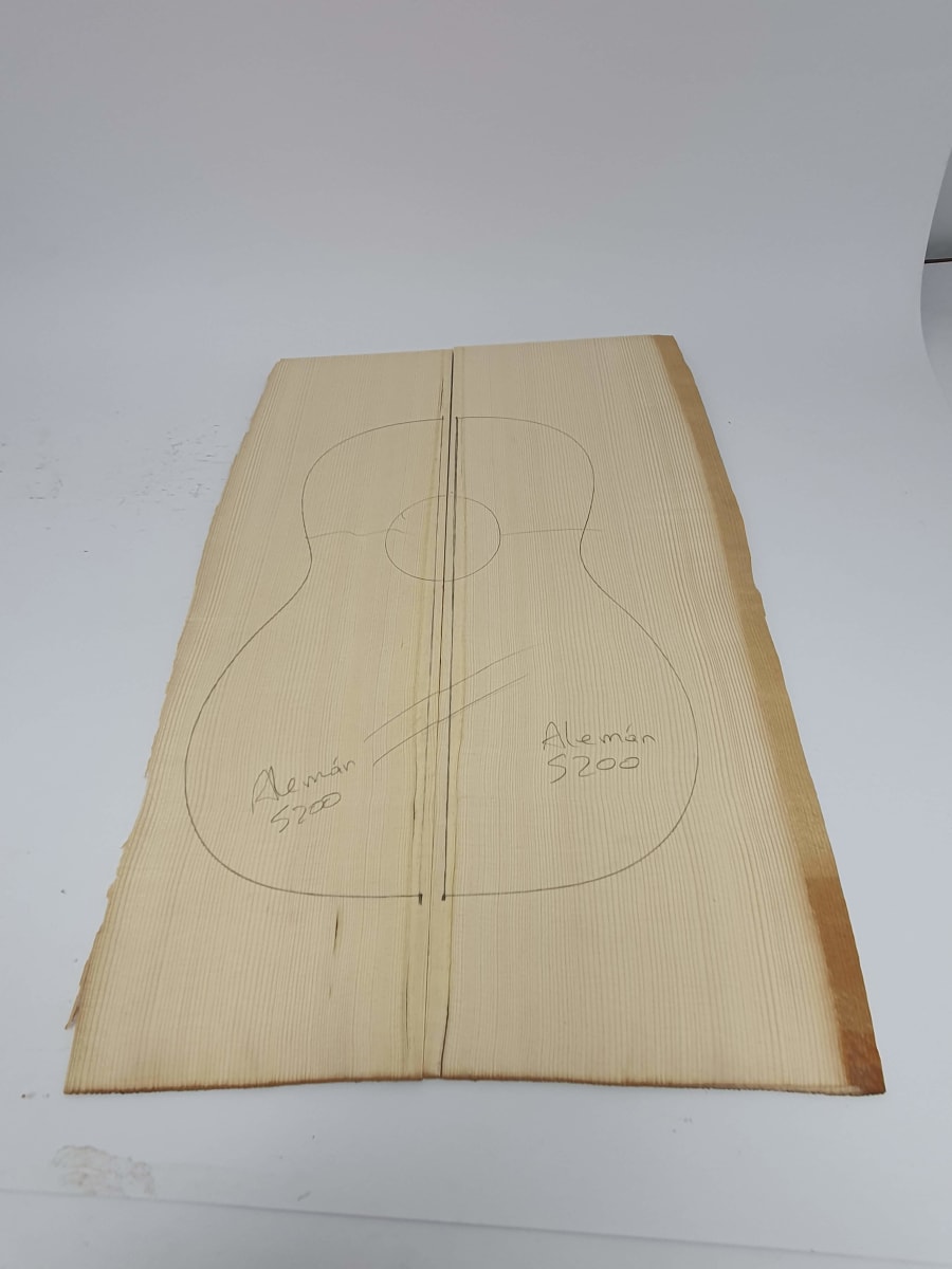 Tapa Armonica Unica REF: 5200 de Abeto Aleman 0