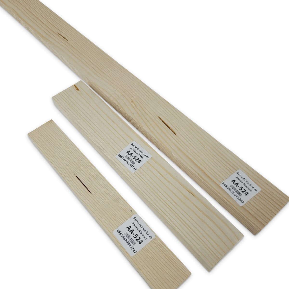 Set de 3 Barras Armonicas AA-524 de Abeto Aleman para Armado Interno7