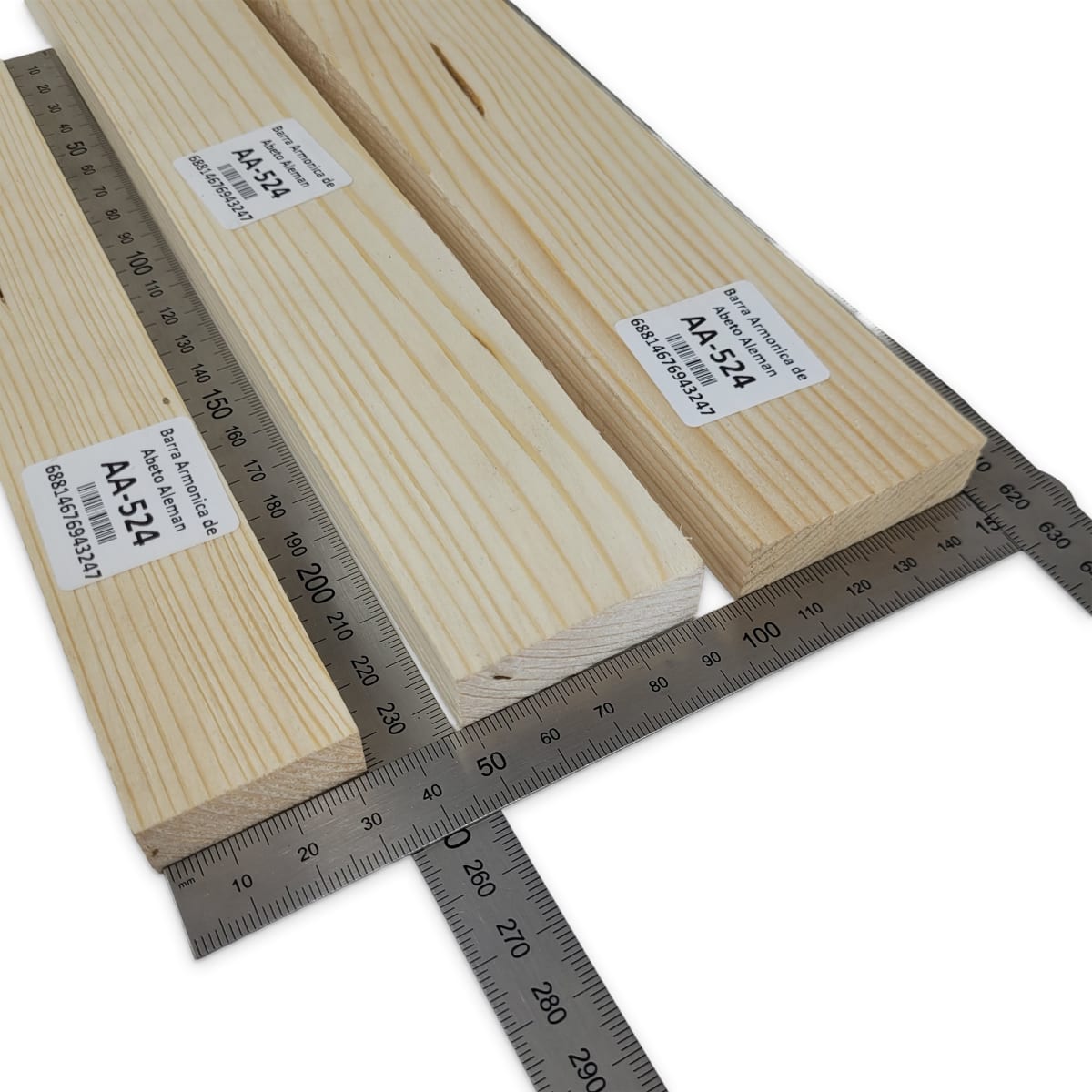 Set de 3 Barras Armonicas AA-524 de Abeto Aleman para Armado Interno3
