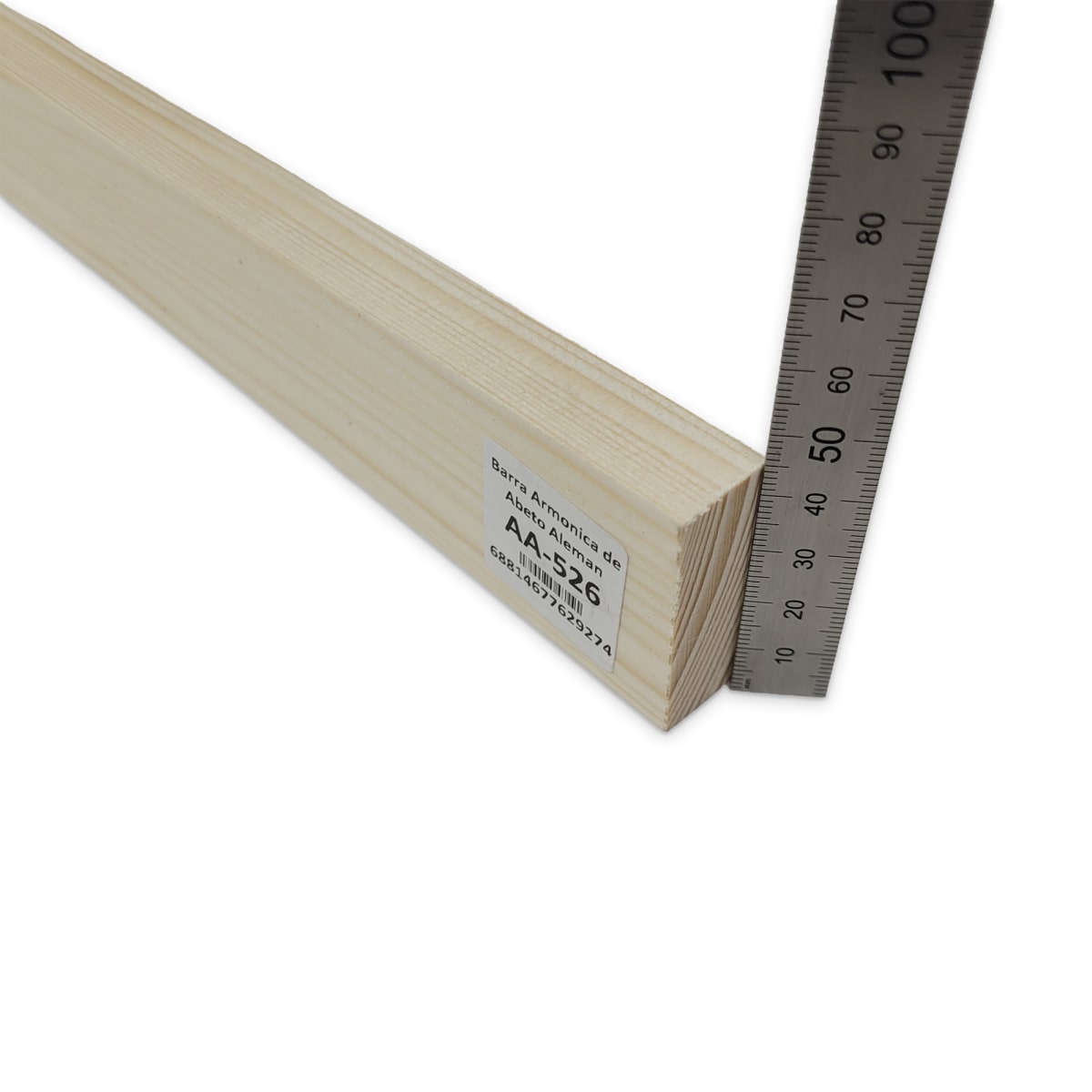 Barra Armonica AA-526 de Abeto Alemán para Armado Interno3