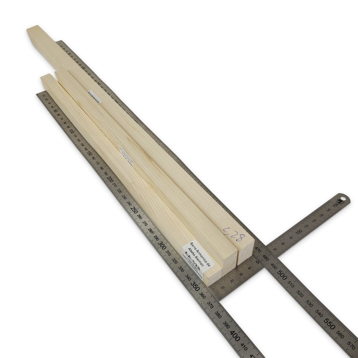 Set de 3 Barras Armonicas AA-528 de Abeto Aleman para Armado Interno3