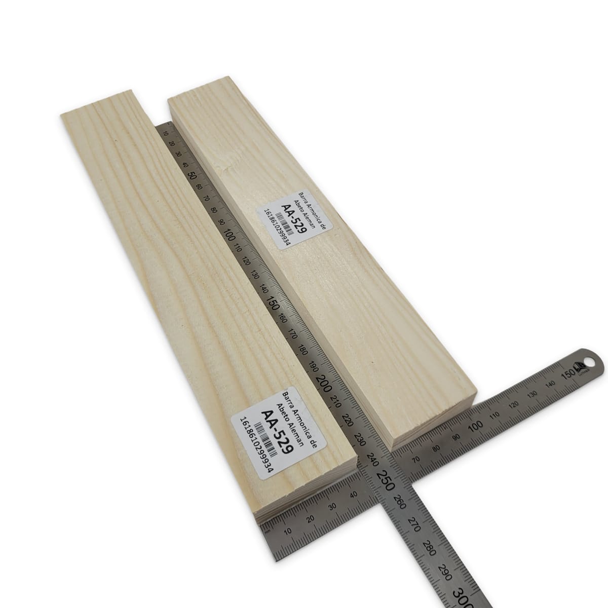 Pack de 2 Barras Armonicas AA-529 de Abeto Alemán para Armado Interno2