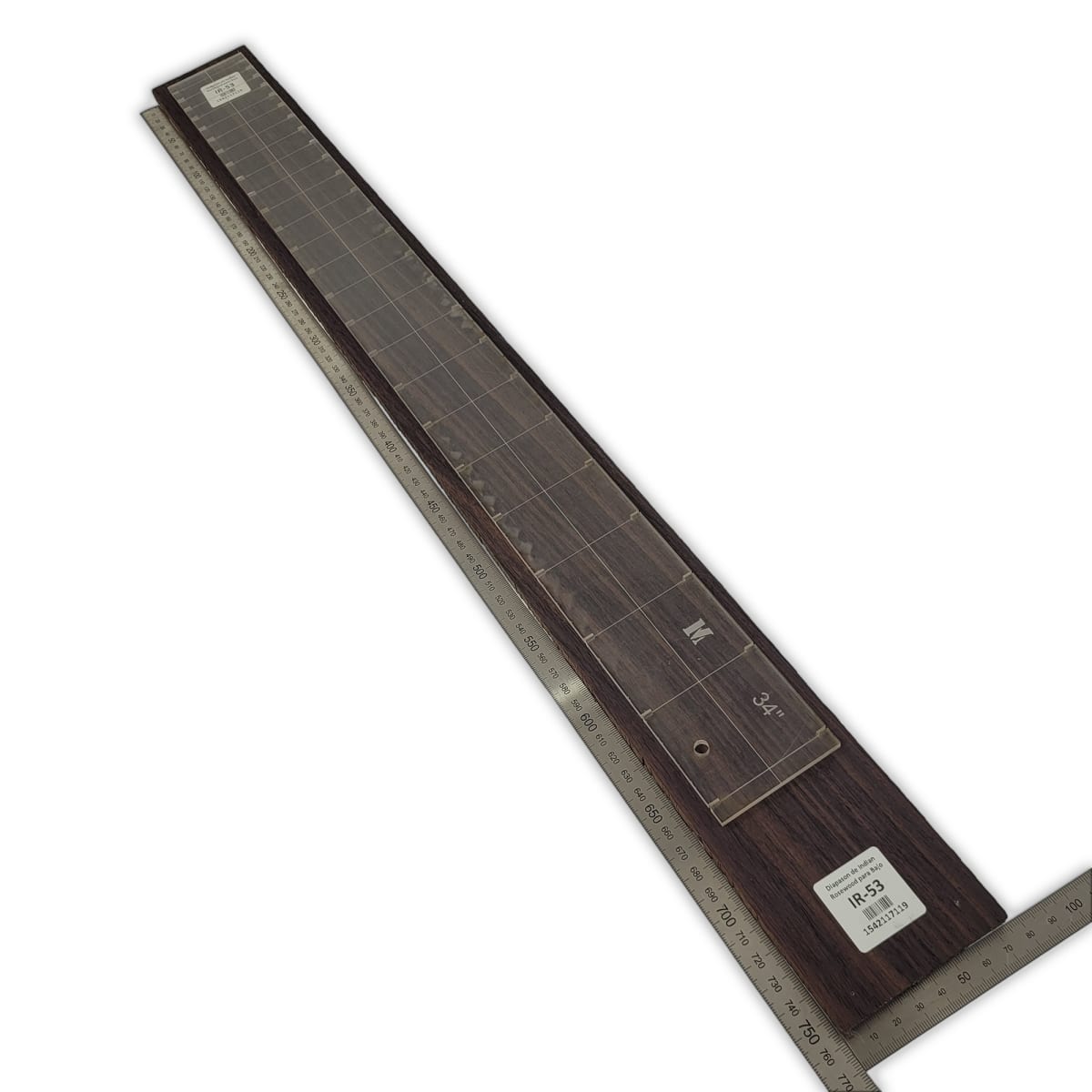 Pieza Unica IR-53 de Indian Rosewood Especial (Palosanto de la India) para Diapason de Bajo  / Corte Radial2