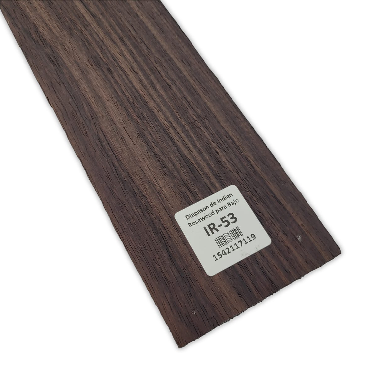 Pieza Unica IR-53 de Indian Rosewood Especial (Palosanto de la India) para Diapason de Bajo  / Corte Radial6