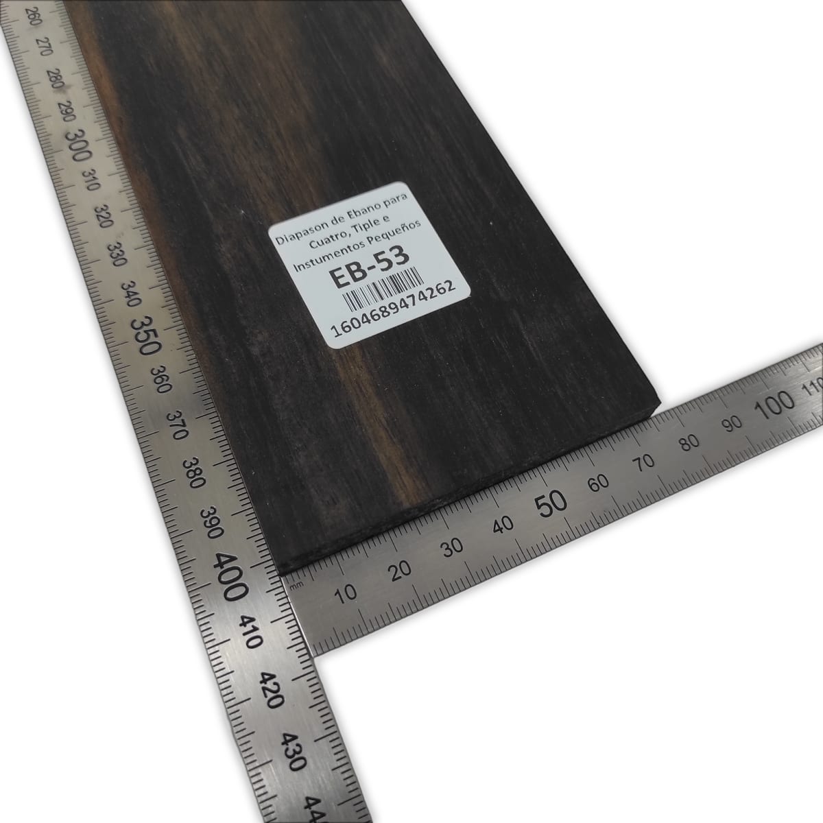 Diapason EB-53 de Ebano Exotico para Instrumentos Pequeños3