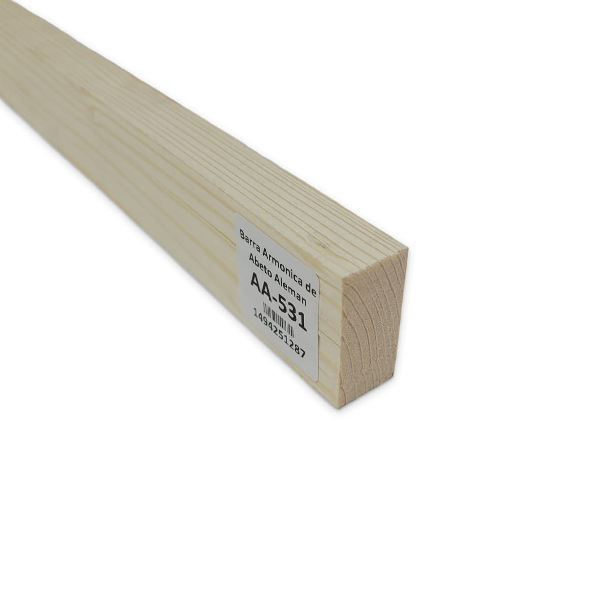 Barra Armonica AA-531 de Abeto Alemán para Armado Interno5