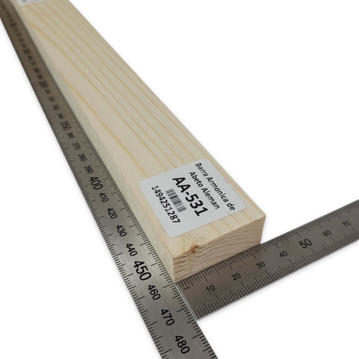 Barra Armonica AA-531 de Abeto Alemán para Armado Interno3